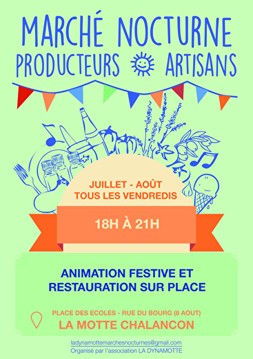 Marché Nocturne producteurs et artisans