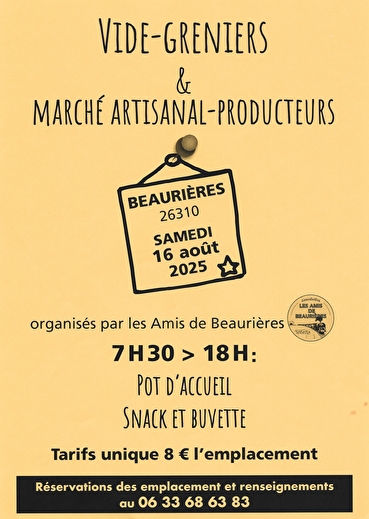 Vide greniers et marché de producteurs & artisans