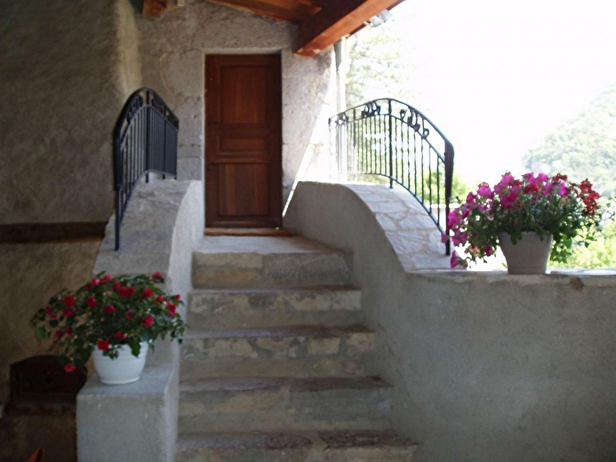 L'entrée du gîte