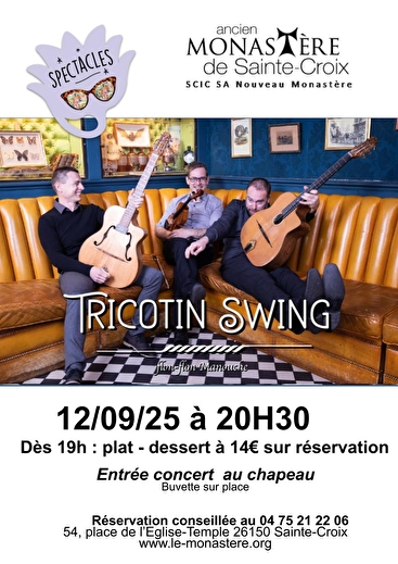 Concert Jazz Manouche - Tricotin Swing