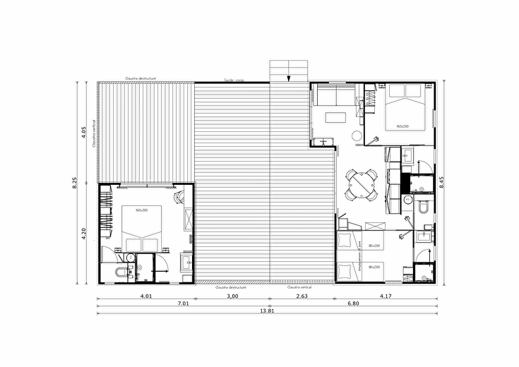 Lodge Ambane - suite premium 3 chambres et 3 salles de bain