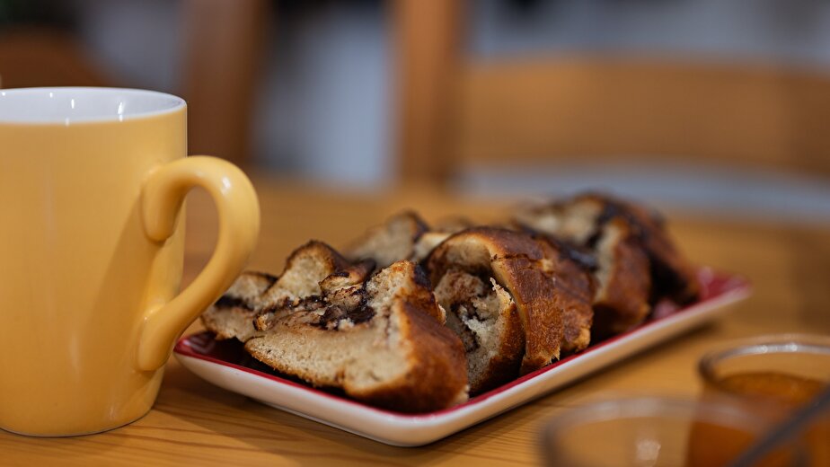 Boisson chaude et douceurs