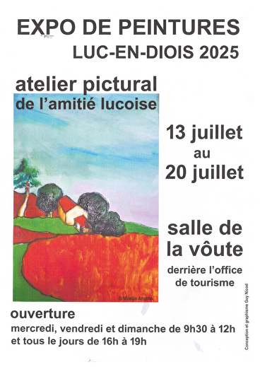 Exposition de peinture - Atelier pictural de l'amitié Lucoise