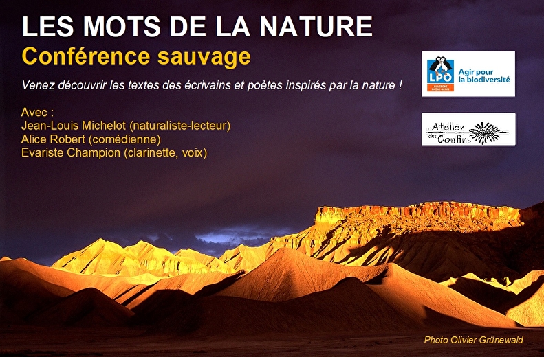 Conférence spectacle - Les mots de la nature
