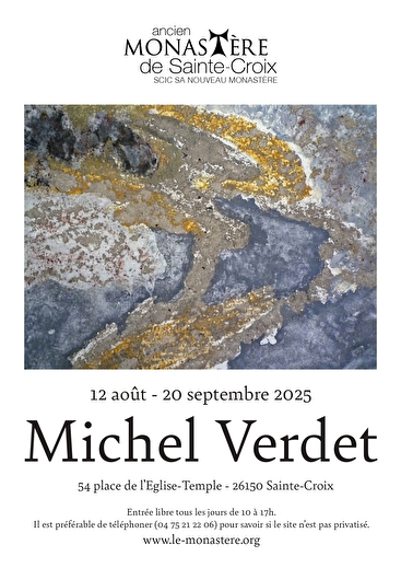 Exposition de peinture Michel Verdet