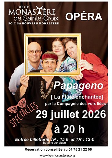 OPERA - Papageno - La flûte enchantée