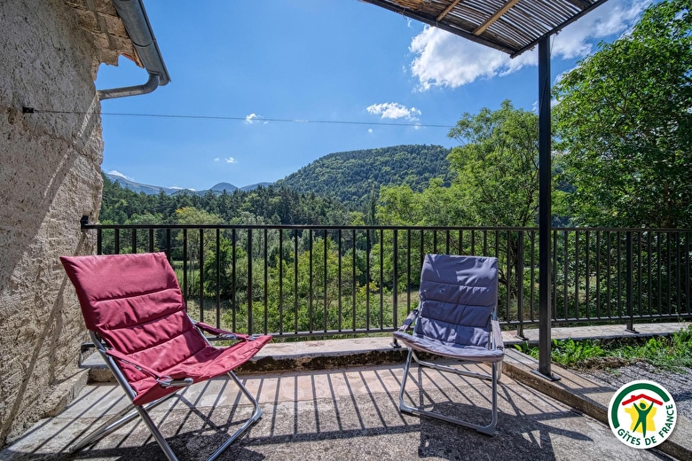 La terrasse avec vue