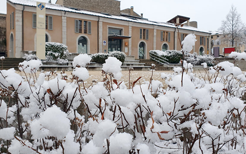 Bureau de l'Office de Tourisme de Die Hiver