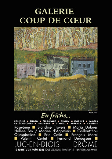 Exposition - En friche -Galerie Coup de Coeur