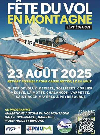 Porte ouverte et soupe au pistou à l'altiport de La Motte Chalancon