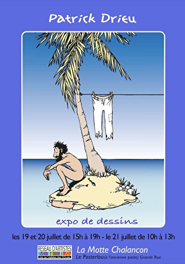 Exposition - dessins humoristiques de Patrick Drieux