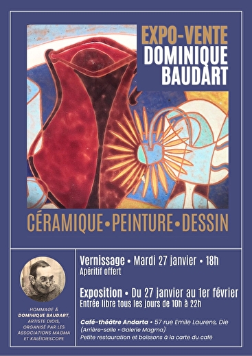 Exposition-vente : Dominique Baudart, un artiste du Diois