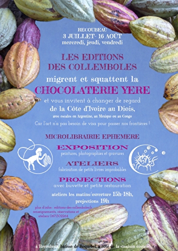 Exposition - La chocolaterie Yêrê accueille les éditions des collemboles