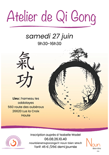 stage de Qi Gong à la journée