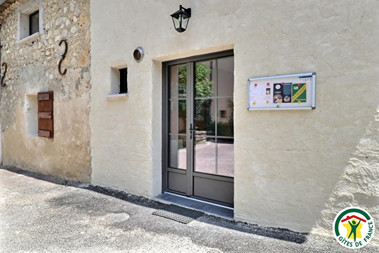 Entrée de la maison d'hôtes