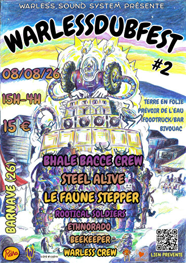 WARLESSDUBFEST - FESTIVAL SOUND SYSTEM - BARNAVE
