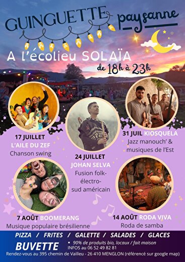 Guinguette Paysanne de l'Eco-Lieu Solaia