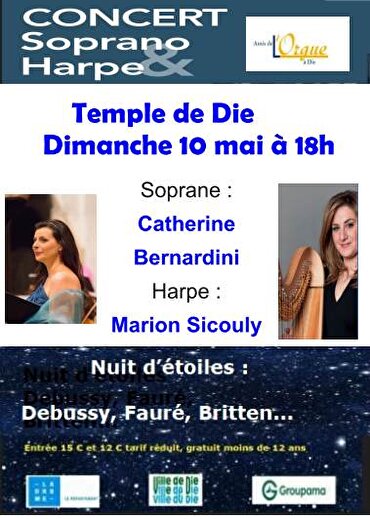 Concert - Soprano et harpe