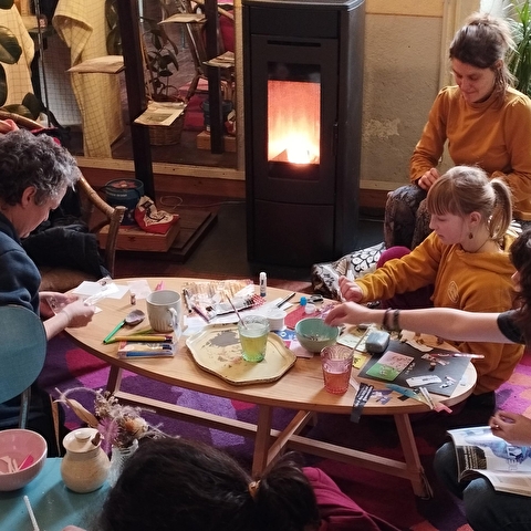 Atelier POP-UP carte poétique