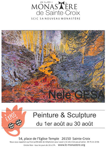 Exposition - Peinture et Sculpture - Nele Gesa