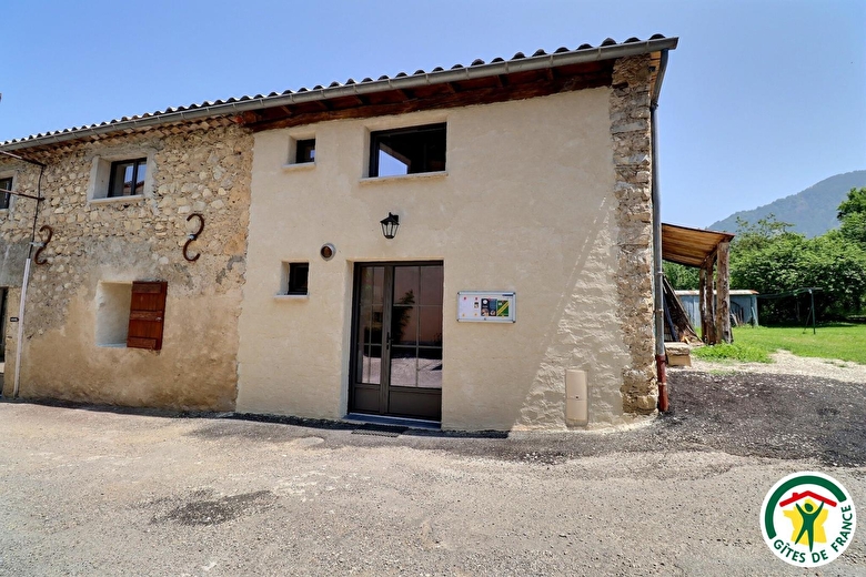 Entrée de la maison d'hôtes