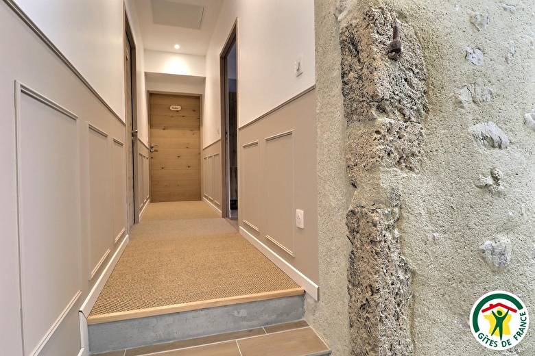 Couloir des chambres, à l'étage