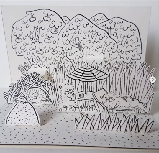 Atelier POP-UP carte poétique