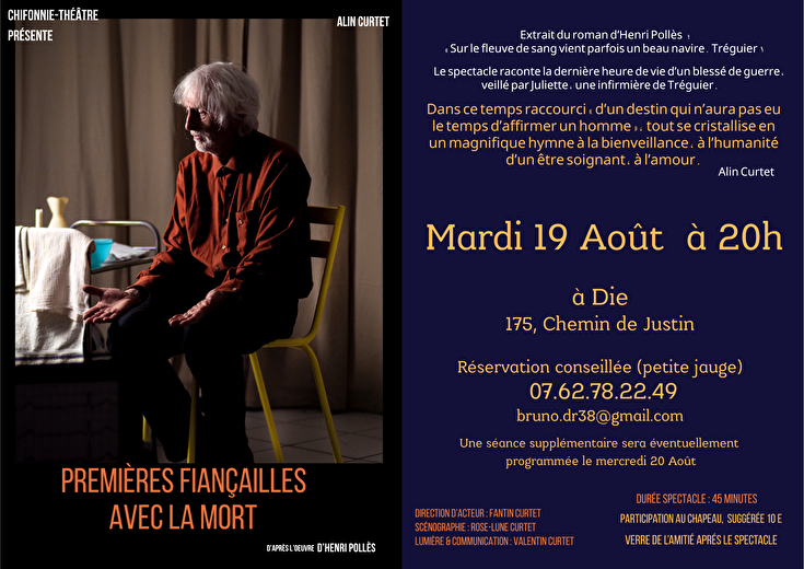 Théâtre - Premières fiançailles avec la mort