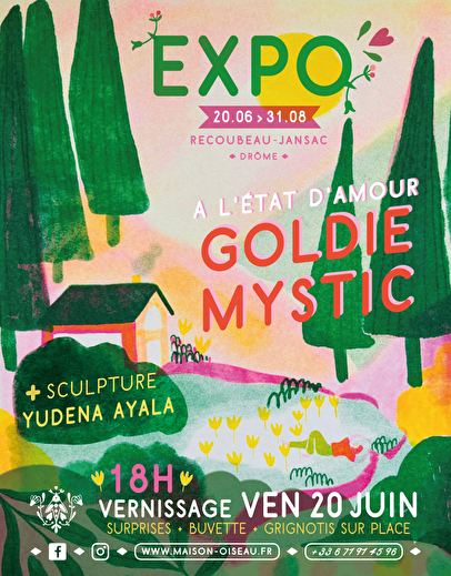 Exposition - À l'État d'Amour - Goldie Mystic