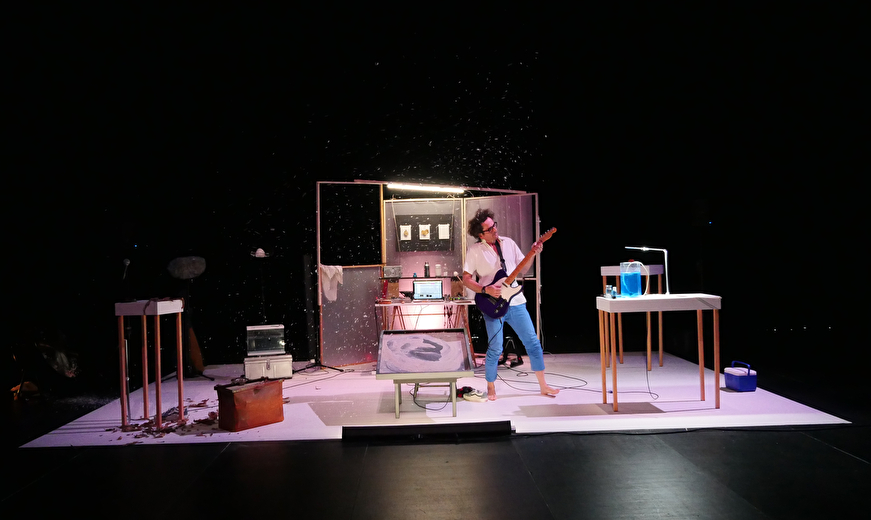 Spectacle sonore et visuel - La Nature ça n'existe pas - Cie Braquage sonore