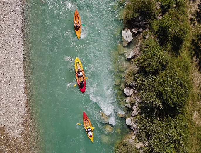 Canoë-kayak  avec EVA Location