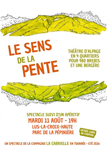 Théâtre en plein air  - Le Sens de la Pente