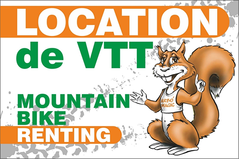 location VTT  Arbo'magic parc de loisirs nature drome