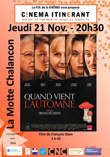 Projection de Cinéma - Quand vient l'Automne