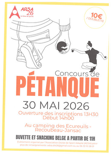 Concours de pétanque