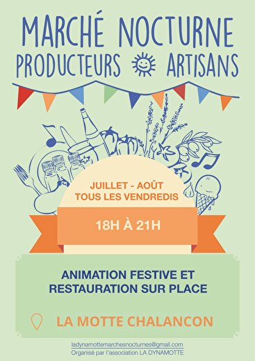 La Motte Chalancon summer market