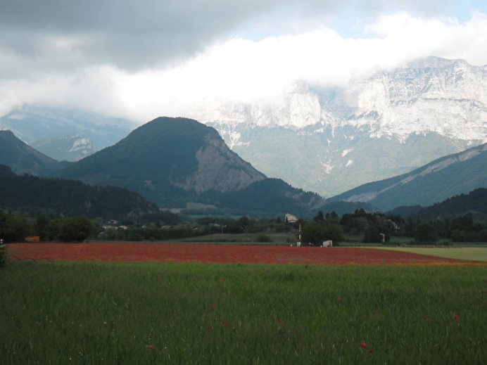 Vallée Dioise et massif du Glandasse (Vercors)