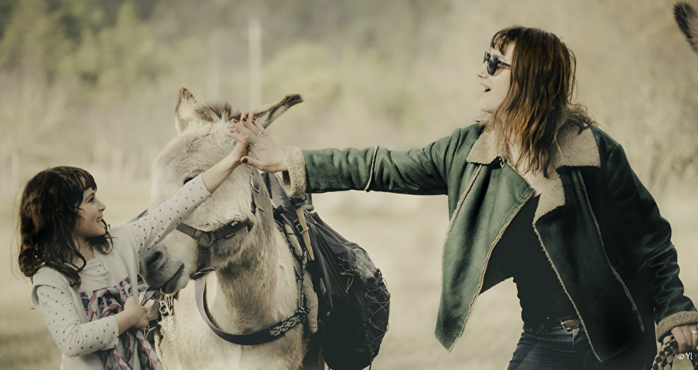 balade avec âne