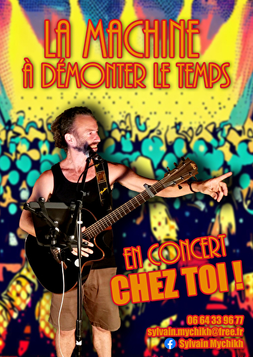 Concerts-  Duo Dom et Valérie  et Sylvain et sa machine à remonter le temps !