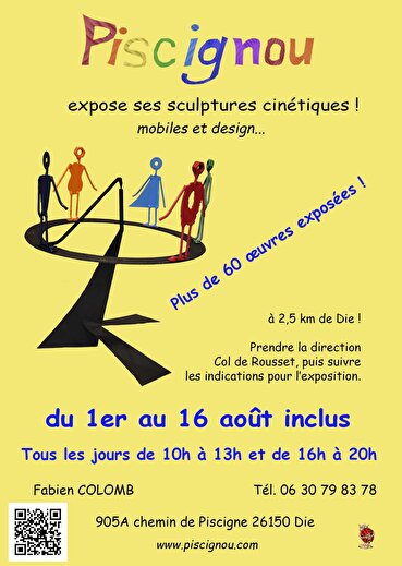 Exposition de sculptures cinétiques et grands mobiles