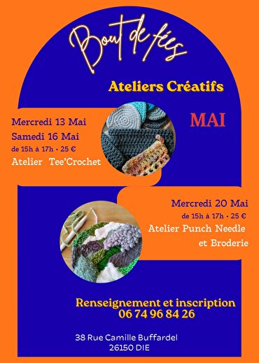 Ateliers Créatifs - Crochet
