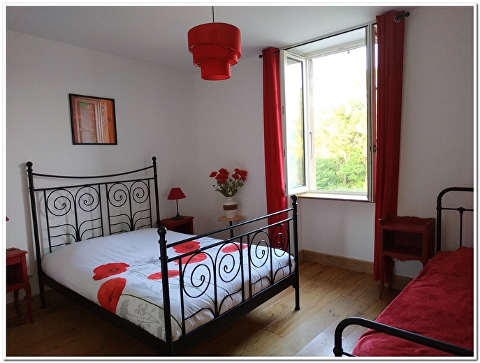 chambre coquelicot