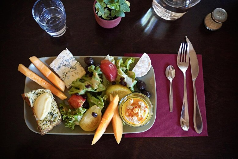 Assiette composée