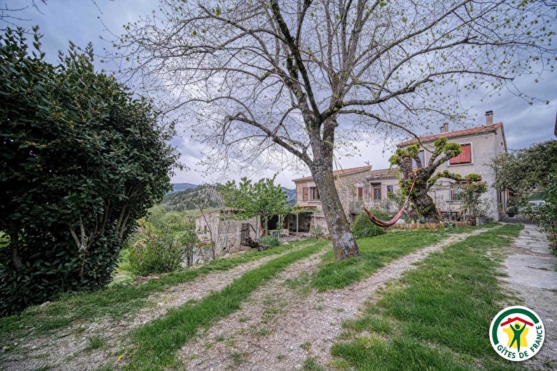 Le chemin menant au gîte