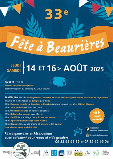 33e fête de Beaurières