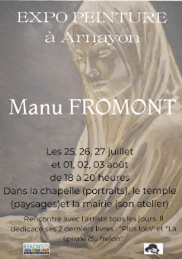 Exposition de peintures de Manu Fromont