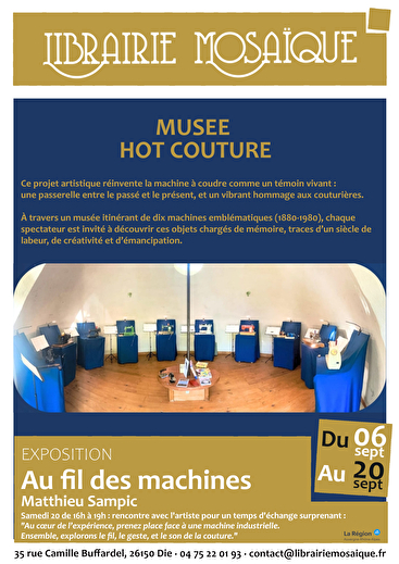 Exposition - Au fil des machines