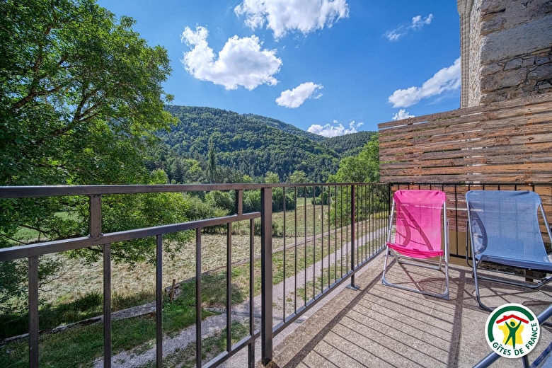 La terrasse avec vue