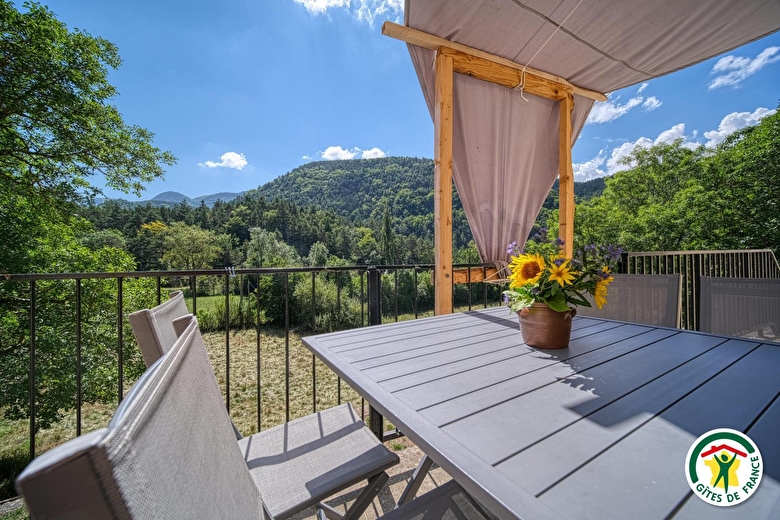 La terrasse avec vue