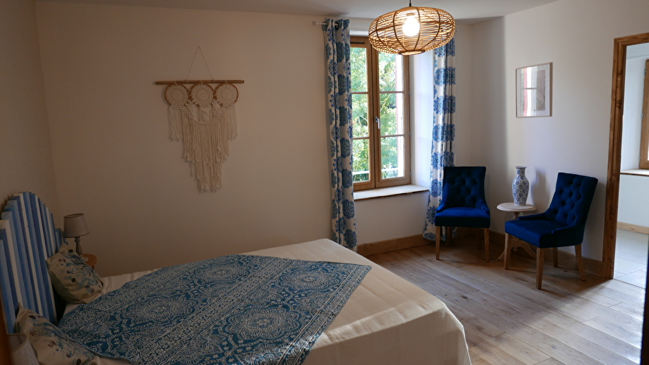 chambre bleuet